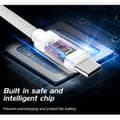 Miniatyrbillede 2 af 2: USB-kablar och laddare, "Textile Quick Charge 3.1 USB-C" Svart, Swissten