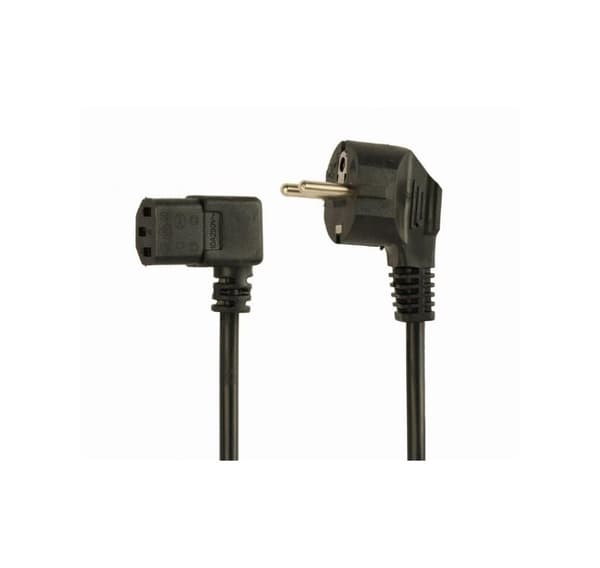 Cable power angled VDE 1.5M/PC-186A-VDE1B-1.5M, GEMBIRD