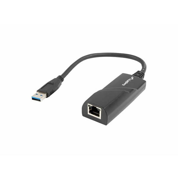 USB till Ethernet Adapter Lanberg NC-1000-01 Svart