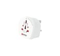 Miniatyrbilde 2 av 2: Tilbehør for tilkobling, Reiseadapter World-to-UK Earthed White, Skross