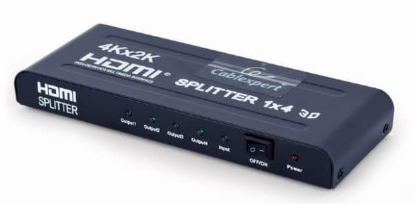 Kabel hdmi splitter 4ports/dsp-4ph4-02, Gembird