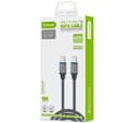 Pikkukuva 1 / 2: D-Fruit-kaapeli USB - C-USB-C 1m, harmaa (DF440C)