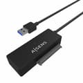 Miniatyrbild 3 av 4: USB till SATA-hårddiskadapter Aisens ASE-35A01B Svart