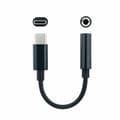 Miniatyrbillede 2 af 2: USB C til Jack 3.5 mm-adapter NANOCABLE 10.24.1205 Sort