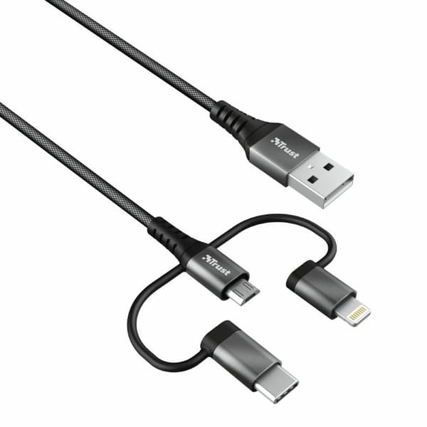 USB-Kabel Trust 23572                USB A Svart