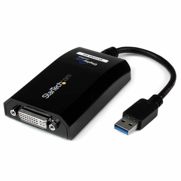 USB-adapter Startech USB32DVIPRO          USB A Sort Sort