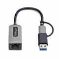 Miniatyrbild 4 av 5: USB-kabel Startech U2GA-USB-C-ETHERNET Grå
