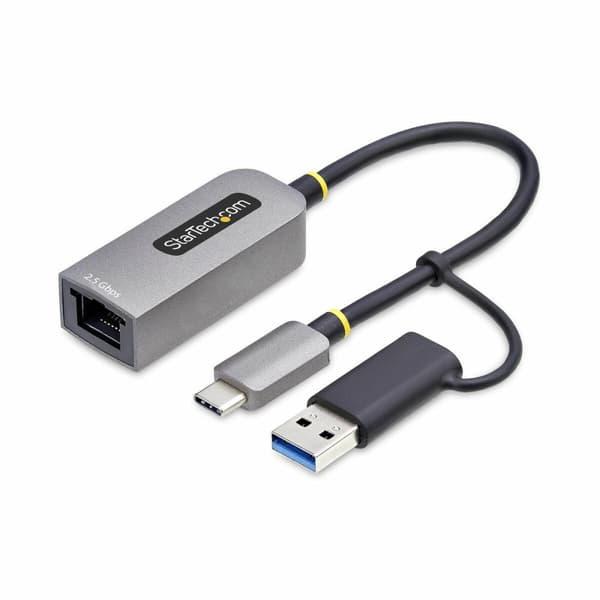 USB-kabel Startech U2GA-USB-C-ETHERNET Grå Grå