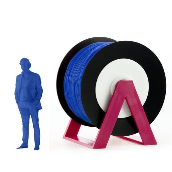 Eumakers fplad-1 a-blåfluorescerande filament i PLA, blå fluoro 1.75 mm - FPLAD-1A-BLUFLUO