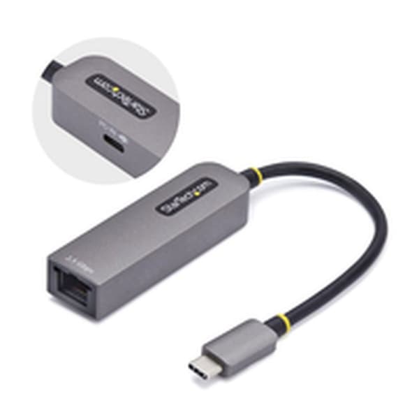 USB-Kabel Startech 2GPD3-USB-C-ETHERNET Grå