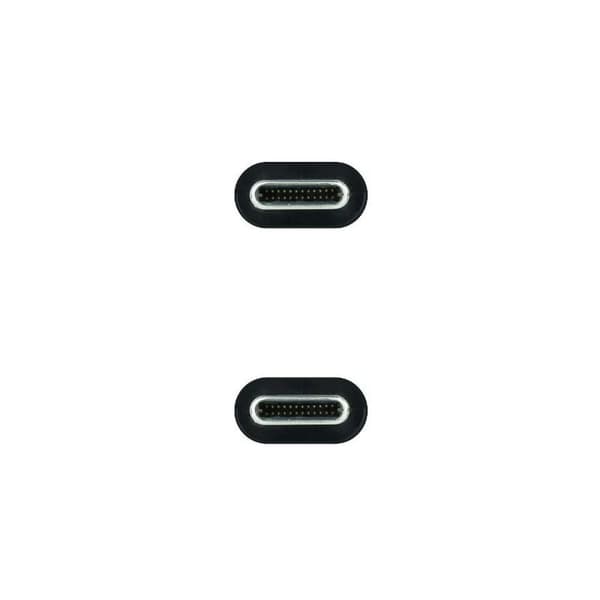 USB-C-Kaapeli NANOCABLE 10.01.4102 Musta 2 m