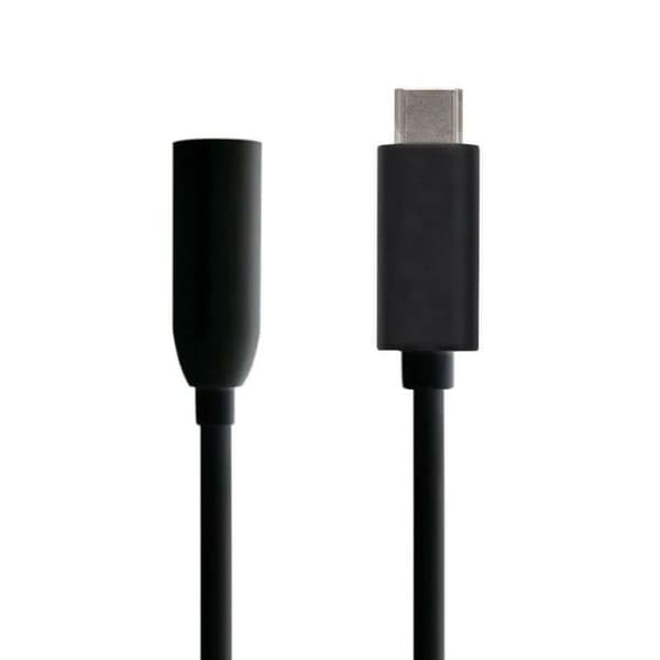 USB-C til Jack 3.5 mm-adapter Aisens A109-0348 Sort 15 cm (1 enheder)