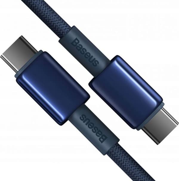 Kabel för data för industri Baseus - P10319800321-04 - USB-C till USB-C Tungsten Gold, 100W, 2m (ingår inte)