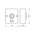 Miniatyrbild 2 av 2: ElectroDH DH 10.515/m/BT bas enkel koaxial ytantenn - 10515MBT