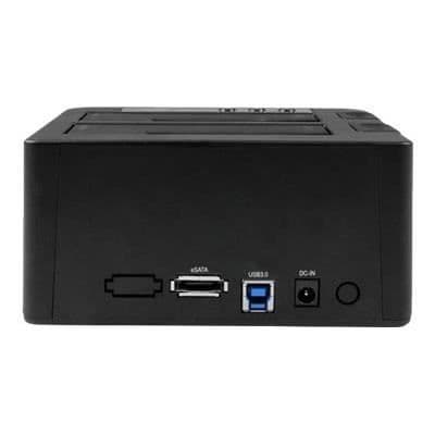 Duplicator och Dockningsstation - STARTECH - SDOCK2U33RE - eSATA/USB 3.0 - Svart - 2,5/3,5 tum