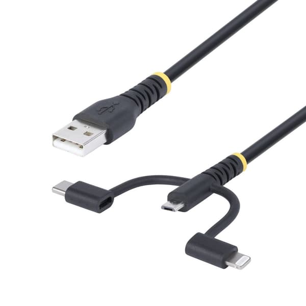 USB-Kaapeli Startech RLTCUB1MBK Musta 1 m