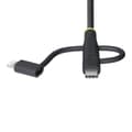 Miniatyrbild 4 av 5: USB-kabel Startech RLTCUB1MBK Svart 1 m