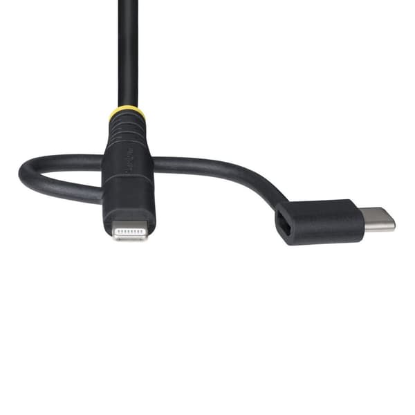 USB-kabel Startech RLTCUB1MBK Svart 1 m