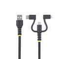Miniatyrbild 2 av 5: USB-kabel Startech RLTCUB1MBK Svart 1 m