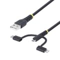 Miniatyrbild 1 av 5: USB-kabel Startech RLTCUB1MBK Svart 1 m