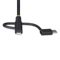 Pikkukuva 5 / 5: USB-Kaapeli Startech RLTCUB1MBK Musta 1 m
