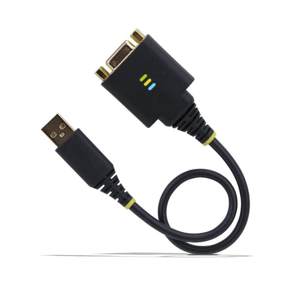 USB-kabel Startech 1P1FFCN-USB-SERIAL Svart 30 cm