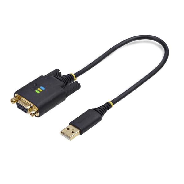USB-kabel Startech 1P1FFCN-USB-SERIAL Svart 30 cm