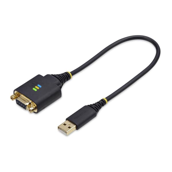 USB-kabel Startech 1P1FFCN-USB-SERIAL Svart 30 cm