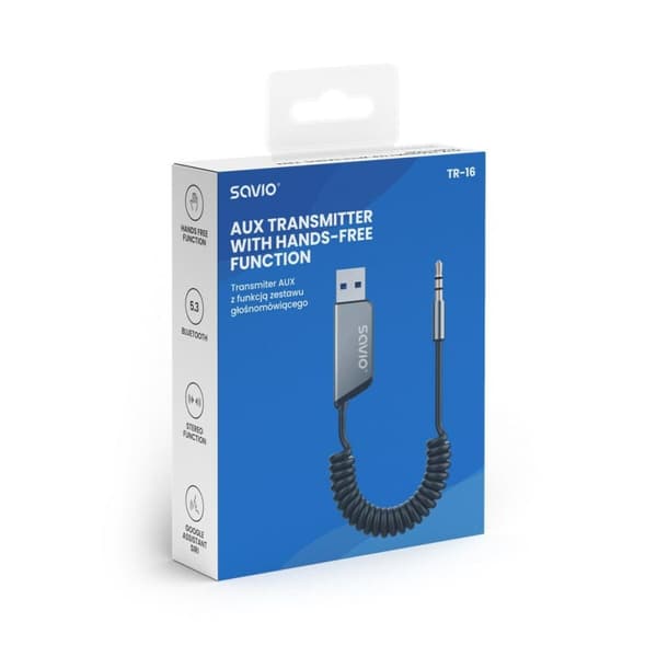 Bluetoothadapter Savio TR-16