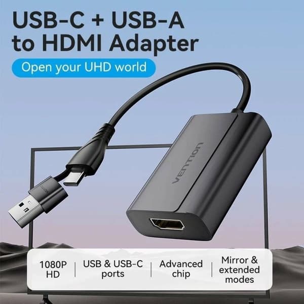 USB-C til HDMI-adapter Vention ACYHB