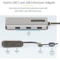 Miniatyrbillede 4 af 4: USB-adapter Startech 167B-USBC-MULTIPORT