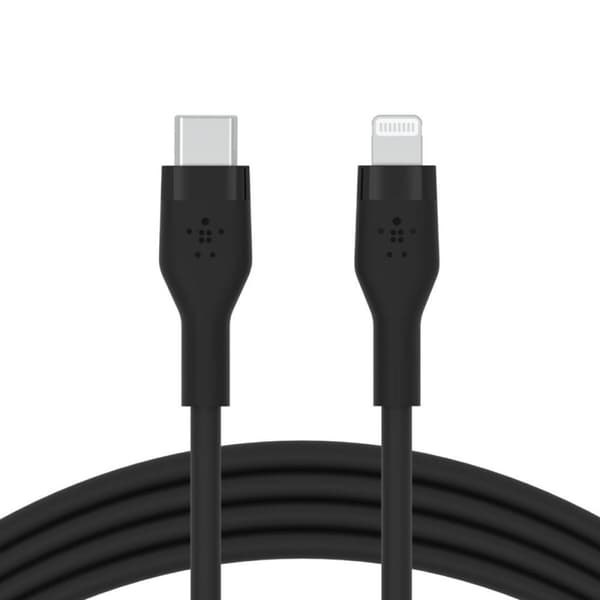 Lightning-kaapeli Belkin BPB012BTGY Musta 3 m