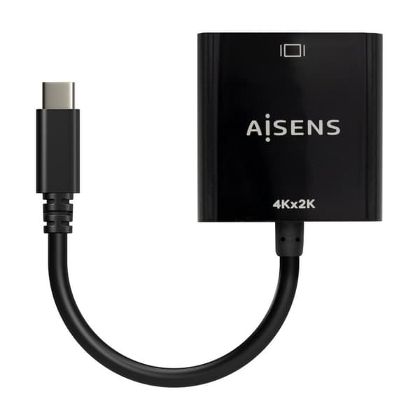 USB-C til HDMI-adapter Aisens A109-0684 Sort 15 cm