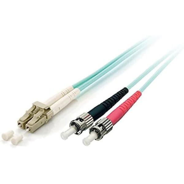 Fiberoptisk kabel - EQUIP - 255213 - 3 m - OM3 - LC/ST - Turkos