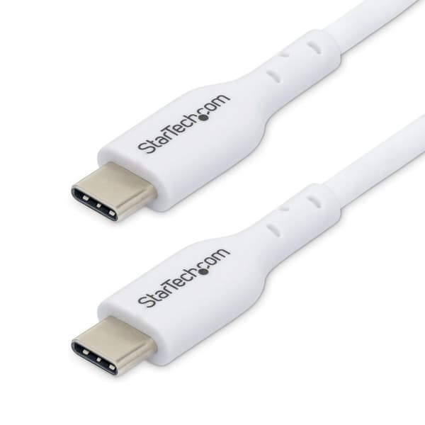 USB-C-Kaapeli Startech USB2CC1MNCWHE Valkoinen 1 m