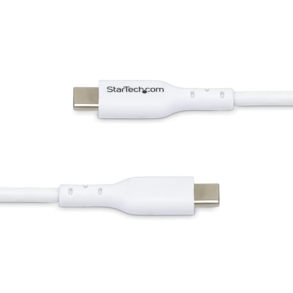 USB-C-Kabel Startech USB2CC1MNCWHE Hvit 1 m