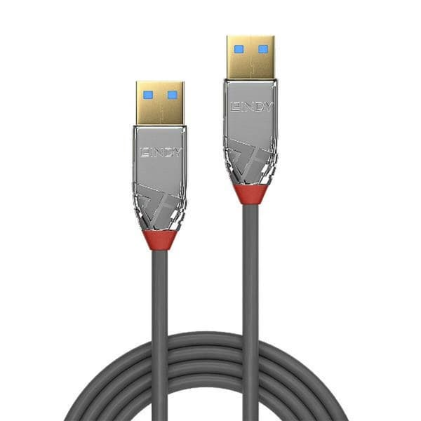 USB-kabel LINDY 36625 50 cm Grå