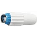Miniatyrbild 2 av 2: Fiche TV koaxial 9,52 mm CEE blå hane - L'EBENOID - 032512