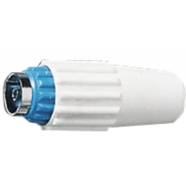 Fiche TV koaxial 9,52 mm CEE blå hane - L'EBENOID - 032512