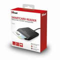 Miniatyrbillede 2 af 2: DNI/SIP Kortlæser Trust Primo Plug & Play Sort 1 m