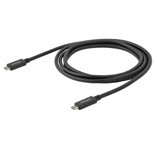 Kabel USB C Startech USB315CC2M 2 m Svart