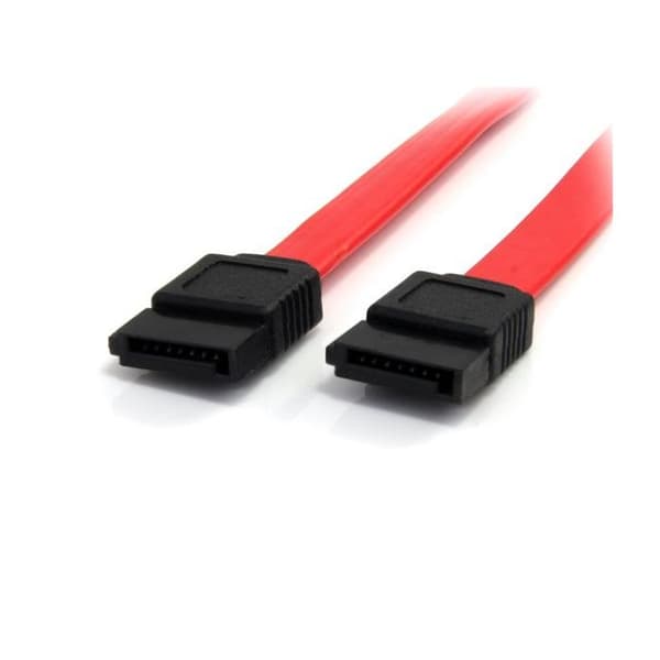 30 cm SATA till SATA kabel - STARTECH - Utan låsning - Röd