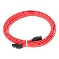GEMBIRD CC-SATA-DATA-XL SATA-kabel - 1m - Röd - Platt, polyväska paket