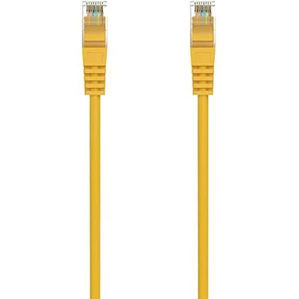 Nätverkskabel - AISENS - A145-0566 - RJ45 - UTP - 1M - CAT.6A LSZH - Gul