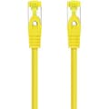 Miniatyrbild 2 av 2: Nätverkskabel - NANO KABEL - CAT.6A SFTP AWG26 - Gul - 30 cm - RJ45