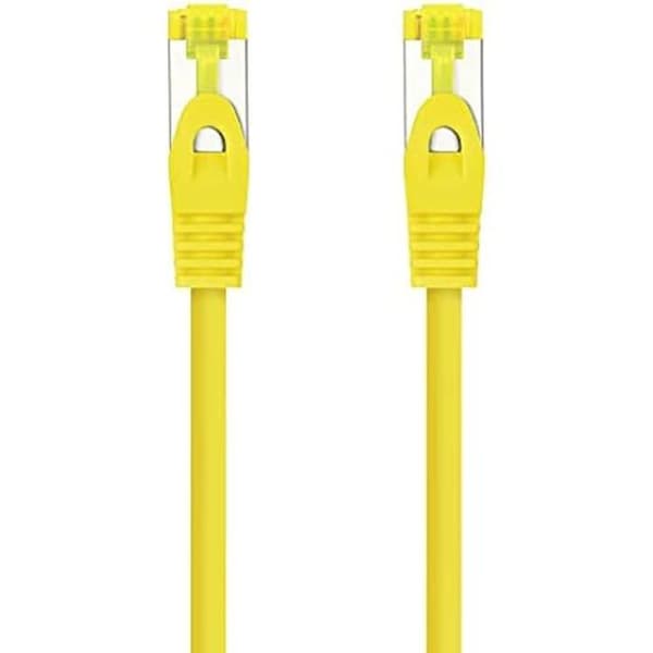 Nätverkskabel - NANO KABEL - CAT.6A SFTP AWG26 - Gul - 30 cm - RJ45