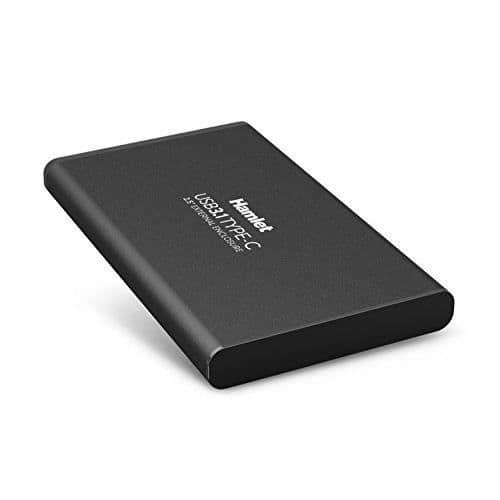 HD BOX SATA 2 5 USB 3.1 TYP C HAMLET HXD25TCU31 Svart