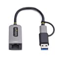 Miniatyrbild 4 av 6: USB-kabel Startech C21GA-USB-ETHERNET Grå