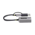 Miniatyrbild 5 av 6: USB-kabel Startech C21GA-USB-ETHERNET Grå