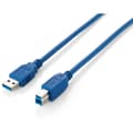 Miniatyrbild 2 av 2: USB 3.0 A till Micro USB B Kabel Equip 128293 Blå 3 m (1 antal)